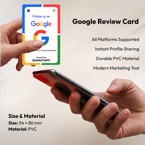 Google Review NFC Enabled Card