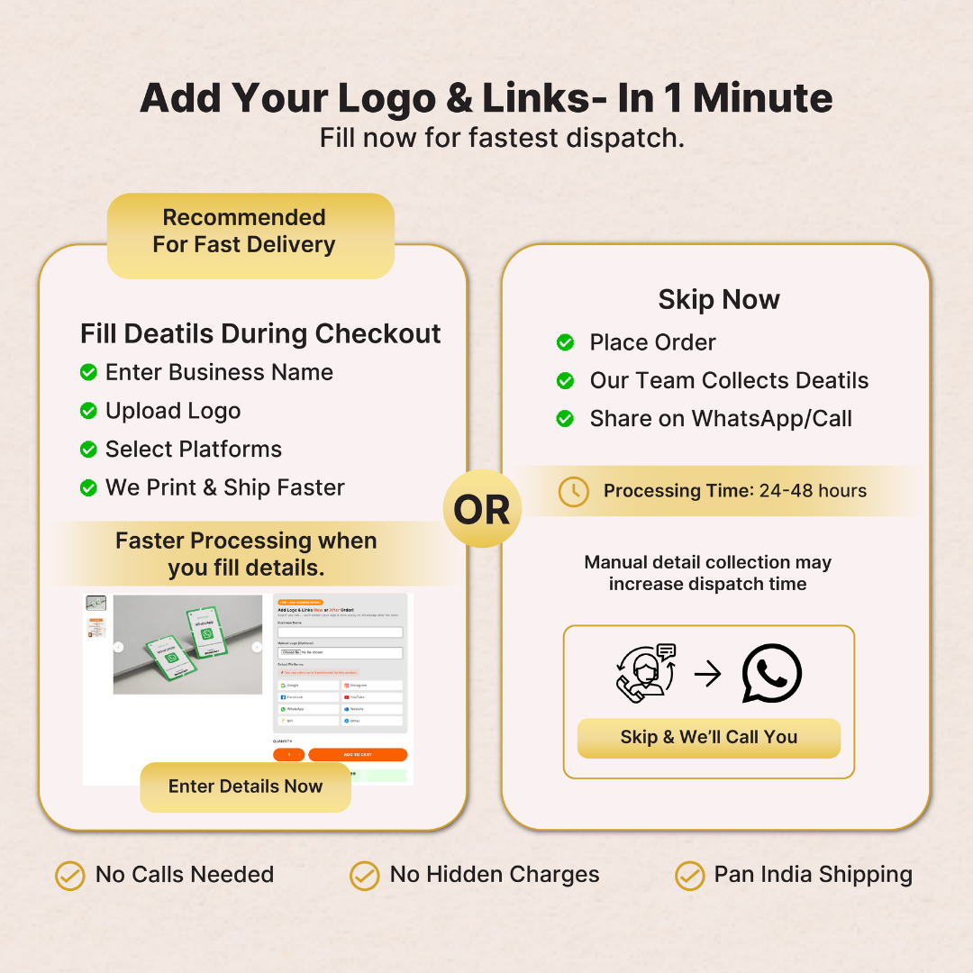 NFC Enabled Whatsapp Digital Card