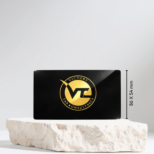 Black Metal NFC Enabled Card