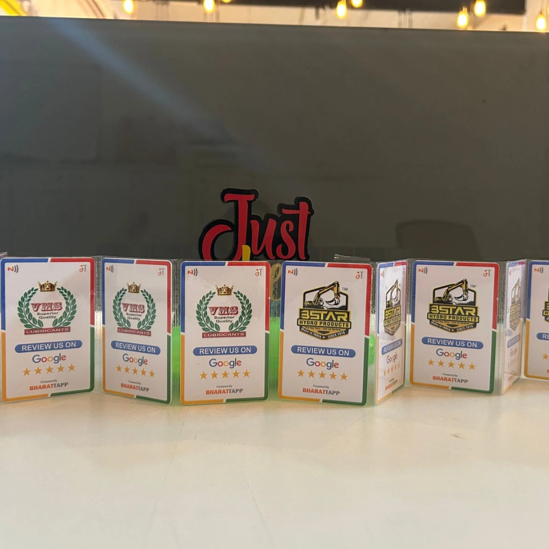 5 Google Review NFC Enabled Card Bundle