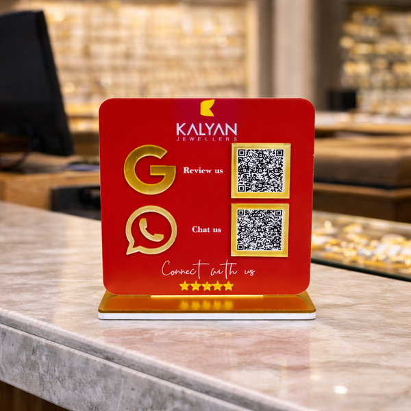 Dual Tech: NFC + QR