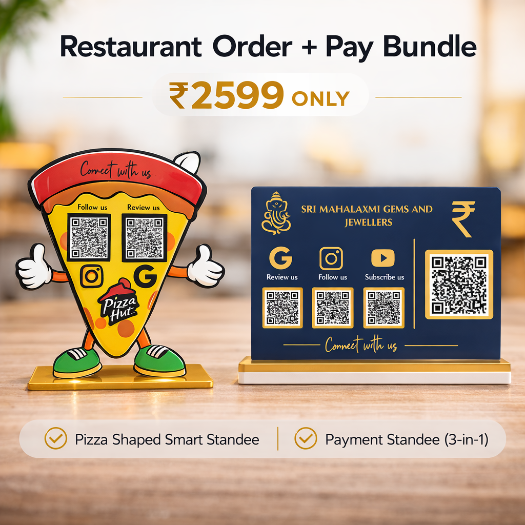 NFC Enabled Restaurant Order + Pay Bundle