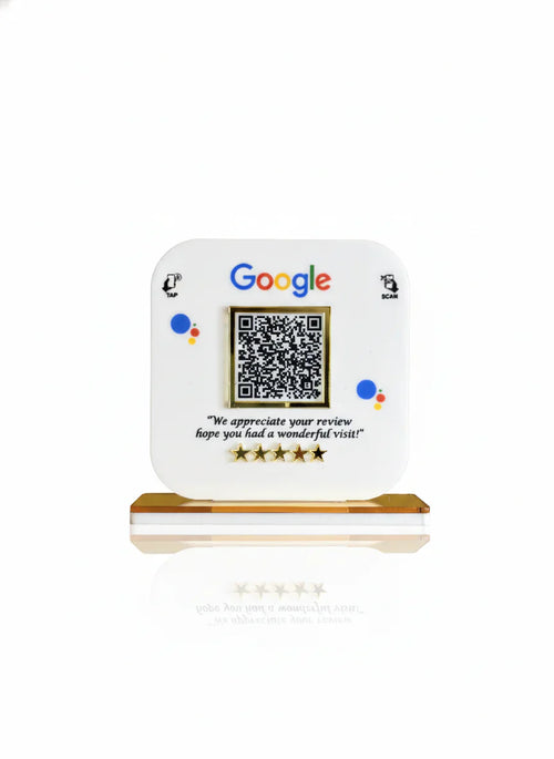 NFC Enabled Google Review Starter Table Pack