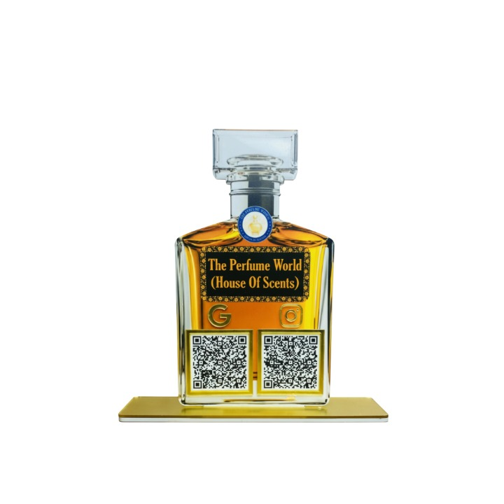 2 QR NFC Enabled Bottle Shape Standee for Perfume Attar & Cosmetic Store